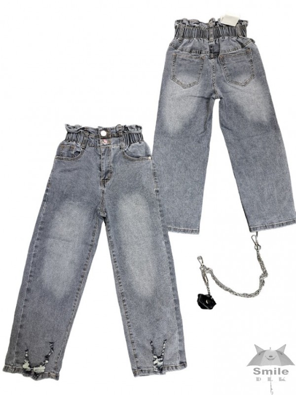 PPS621 (4 - 12) 10 LUB 5 SZT. SPODNIE JEANSOWE