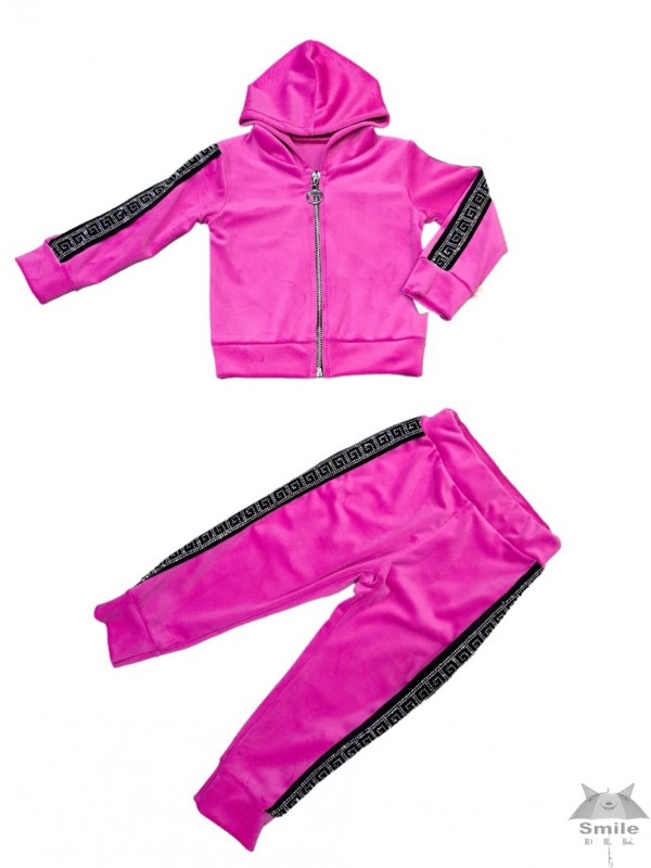 9795MRJ (1 - 6) 6 SZT. DRESY WELUR