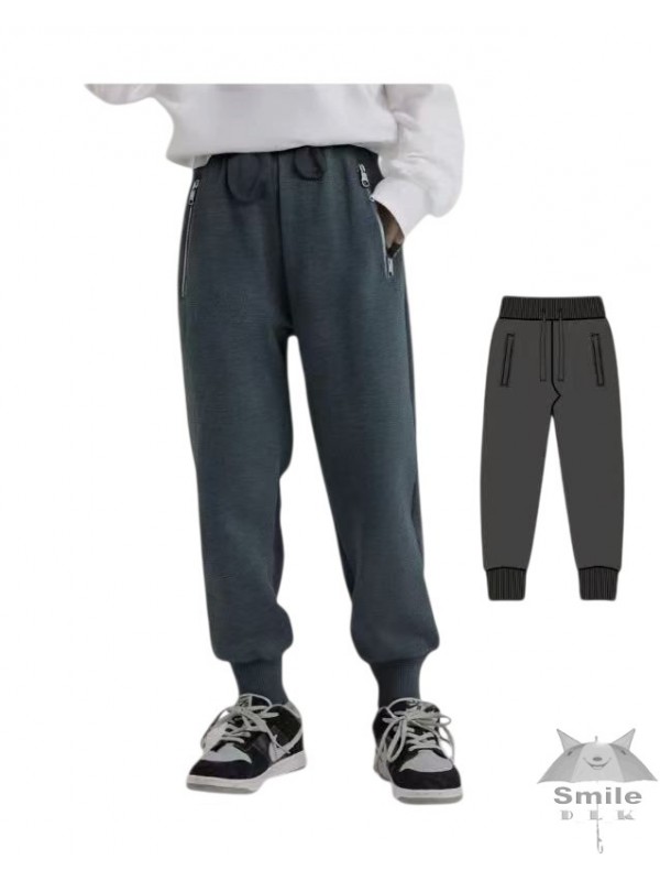 KL1003C (4 - 12) 10 LUB 5 SZT. SPODNIE DRESOWE OCIEPLANE