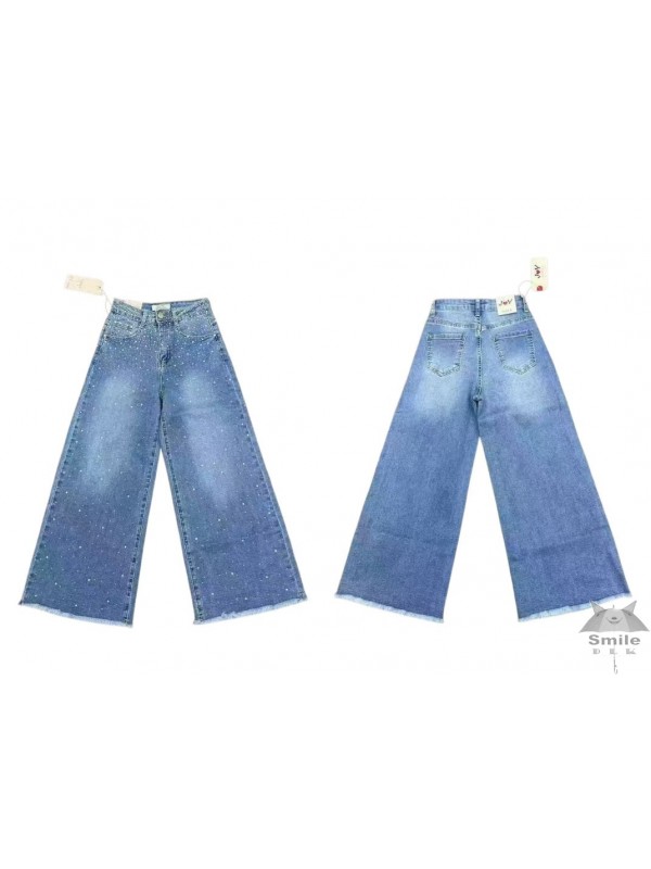 7797 (4 - 14) 12 LUB 6 SZT. SPODNIE JEANSOWE