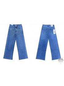 JF839 (8 - 16) 10 LUB 5 SZT. SPODNIE JEANSOWE