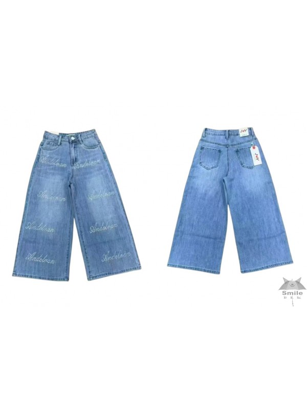 JF849 (6 - 14) 10 LUB 5 SZT. SPODNIE JEANSOWE