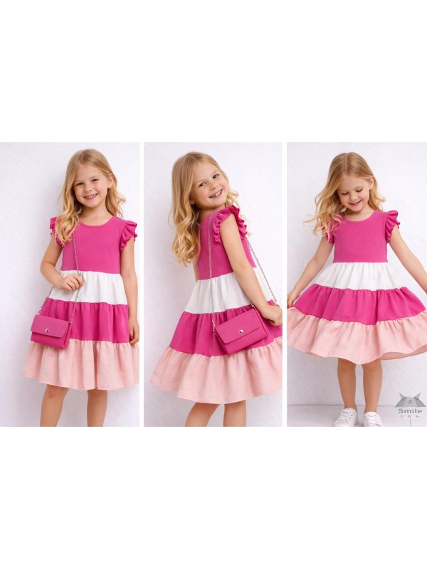 3187R (4 - 14) 6 SZT. SUKIENKA