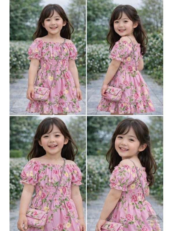 9580r (4-14) 6 szt . sukienka