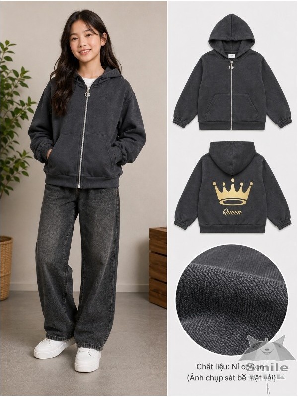 9038A (6-16) 6 SZT. BLUZA LEKKO OCIEPLANA