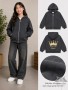 9038A (6-16) 6 SZT. BLUZA LEKKO OCIEPLANA