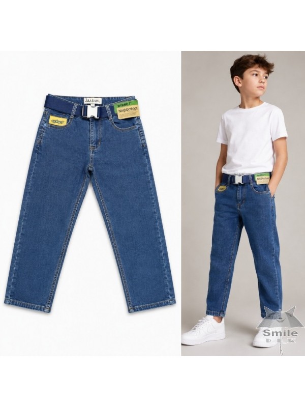 HR9212 (8 - 16) 10 LUB 5 SZT. SPODNIE JEANS