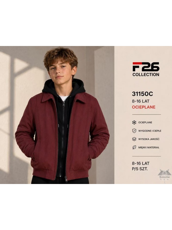 YD31150C (8 - 16) 10 LUB 5 SZT. BLUZA OCIEPLANA