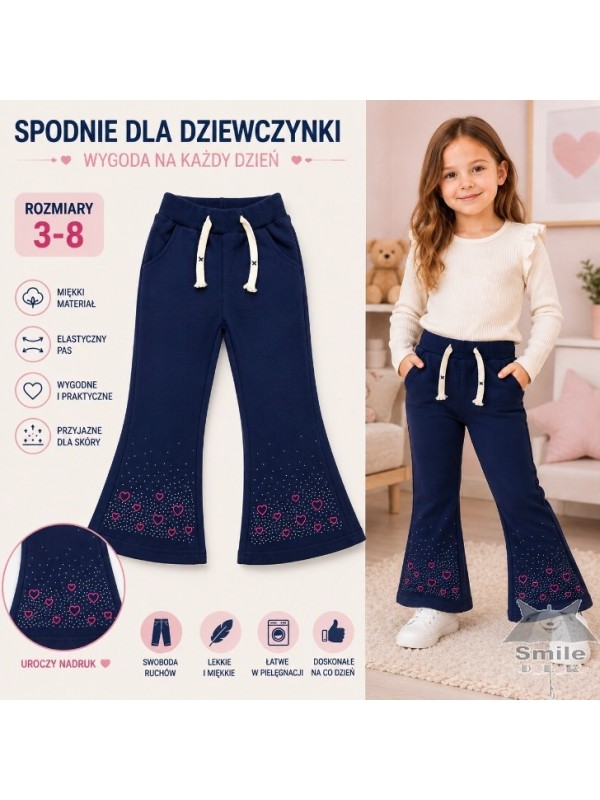 KL1273A (3 - 8) 10 LUB 5 SZT. SPODNIE DRESOWE