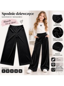 1380G1 (6 - 16) 6 SZT. SPODNIE WELUROWE