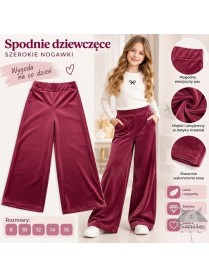 1380G2 (6 - 16) 6 SZT. SPODNIE WELUROWE