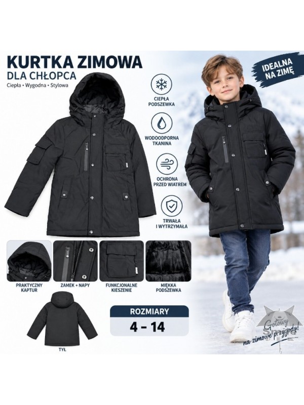 KK1043 (4 - 12) 10 LUB 5 SZT. KURTKA ZIMOWA