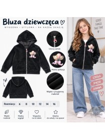 3328CZ (6-16) 6 SZT . BLUZA