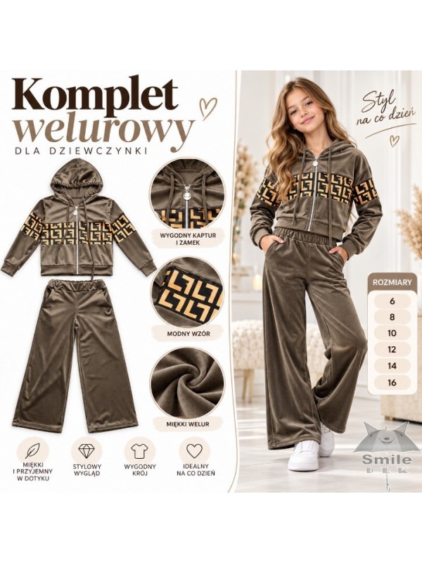 3334L1 (6-16) 6 SZT . DRESY WELUR