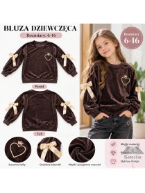22580BR  (6-16) 6 SZT BLUZA