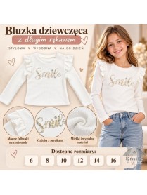 10808b (6-16) 6 szt . bluzka